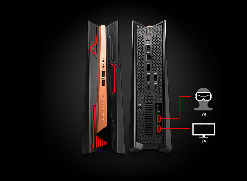 Mobile Advance | ASUS ROG GR8 II-T069Z Mini Gaming PC Desktop